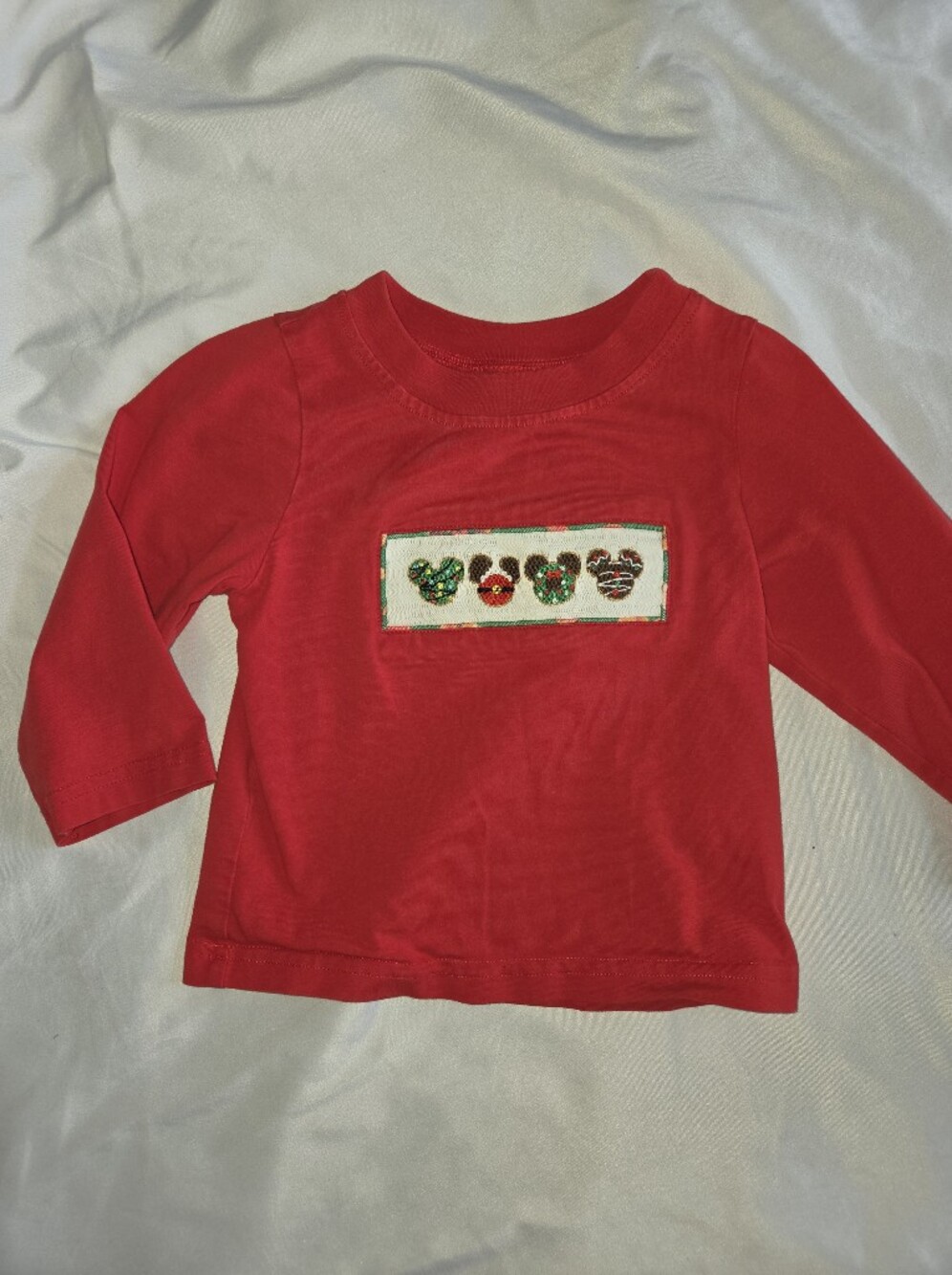 Boys Smocked Disney Christmas Treats